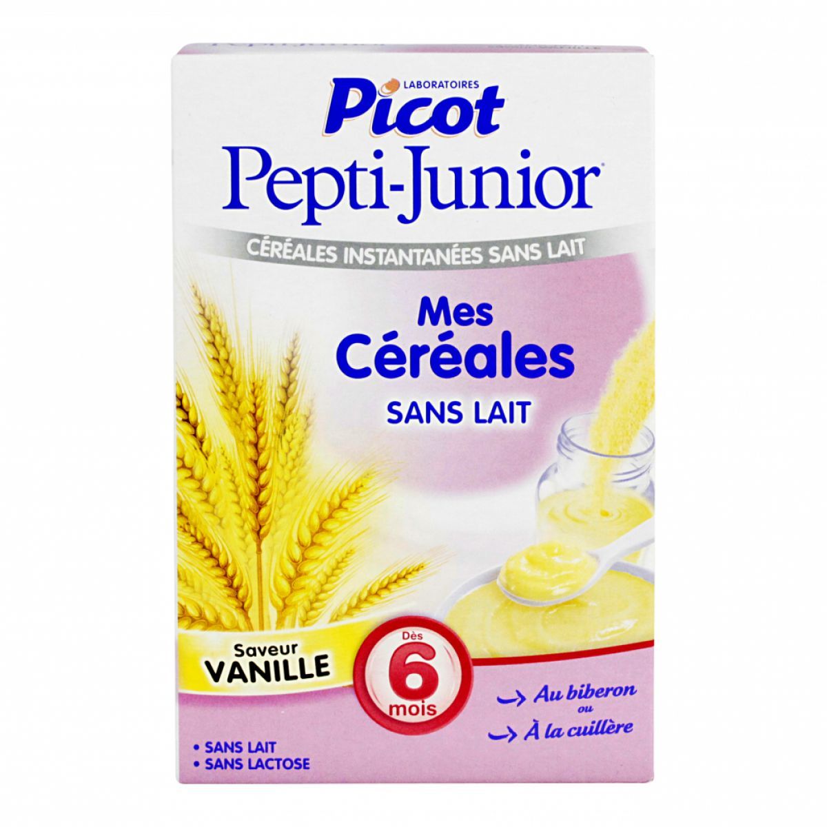 Mes Cereales Sans Lactose Bebe Des 6 Mois Sont Utilisees Pour Initier Au Gout Picot