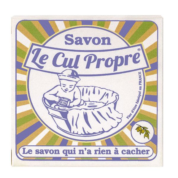 Savon Le Cul Propre  Enrichi au Beurre de Karité bio & à l'Huile d'Olive