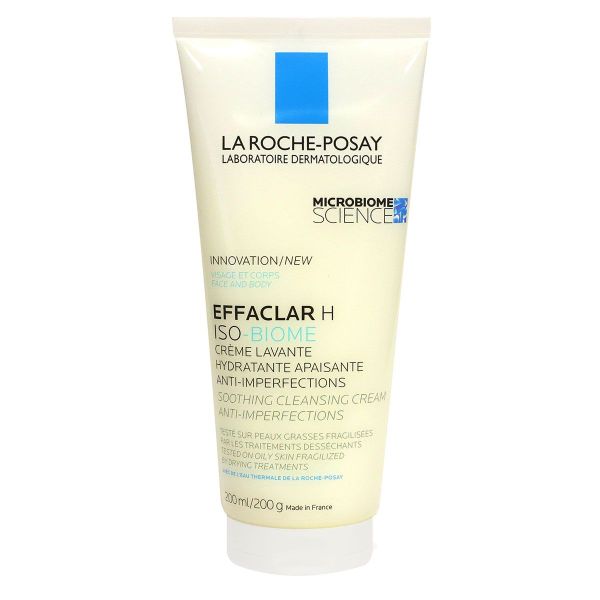 Effaclar H Iso-Biome crème lavante apaisante 200ml