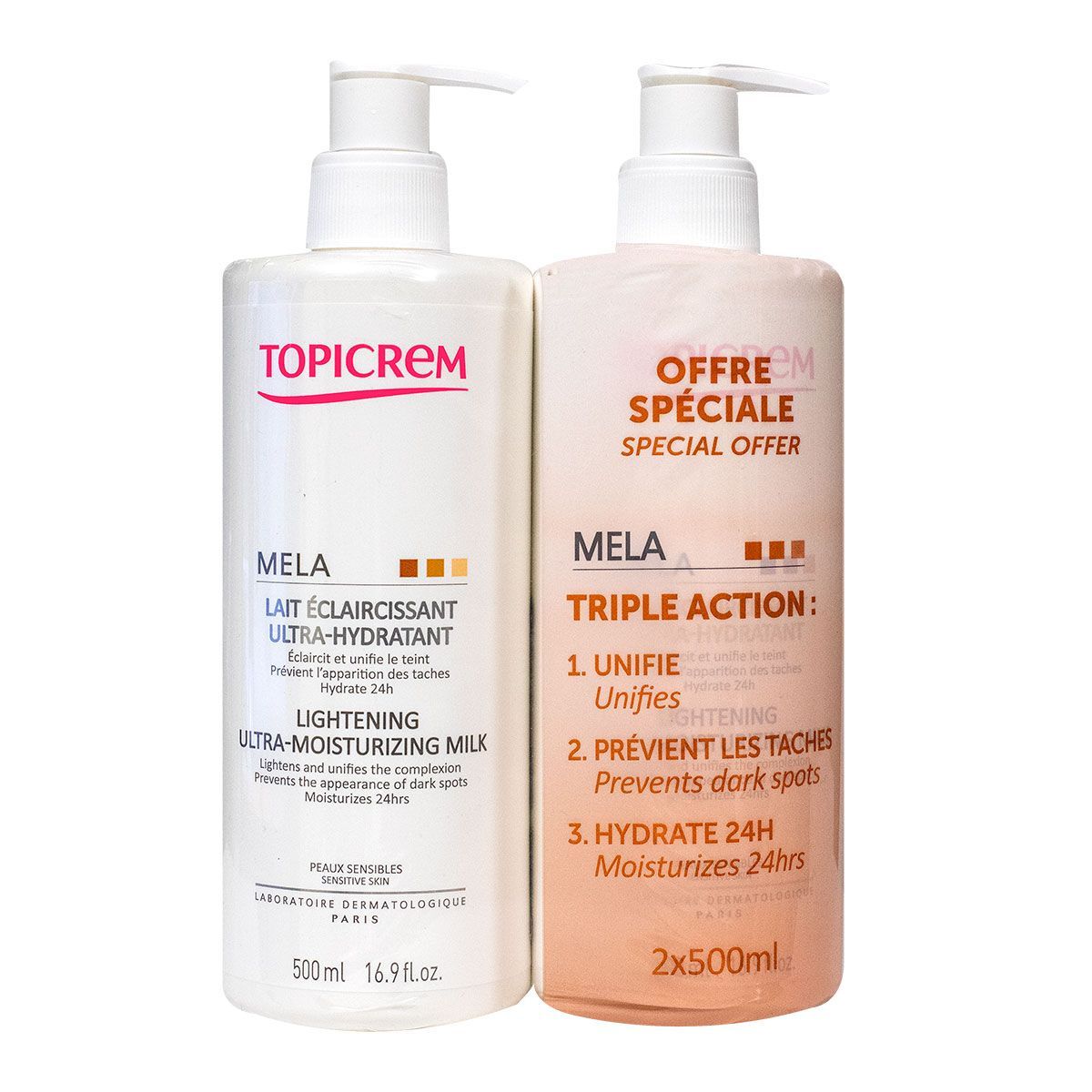 Lait Eclaircissant Ultra Hydratant Est Un Soin Eclaircissant Topicrem
