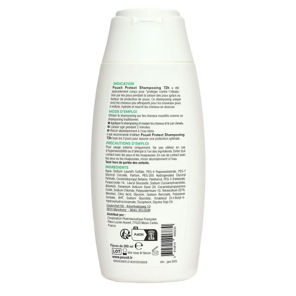 Protect shampoing lavant protecteur 75h 200ml