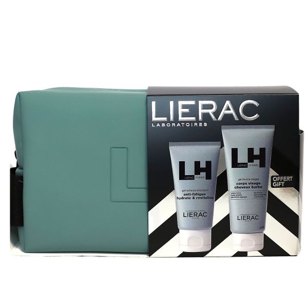 Homme gel hydratant énergisant 50ml + gel douche Intégral 200ml + trousse offerte