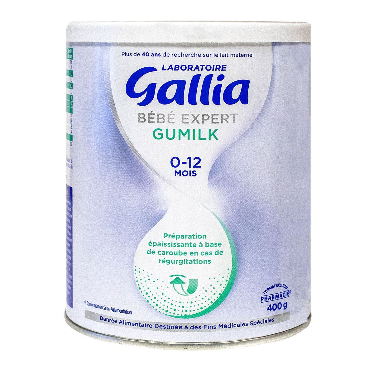 Pack de 6 Gallia Bébé Expert lait Anti-Régurgitations 1 - 800g