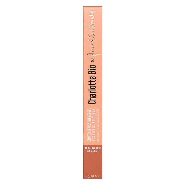 Crayon à lèvres bio universel Nude rose brun 1,1g