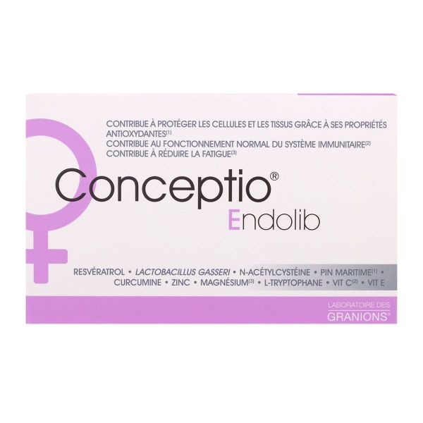 Conceptio Endolib 90 gélules