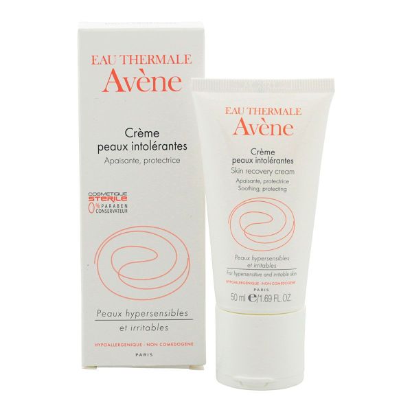 La crème pour peaux intolérantes permet d