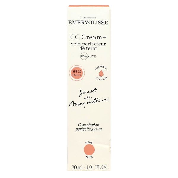 CC Cream+ soin perfecteur de teint Nude SPF50 30ml