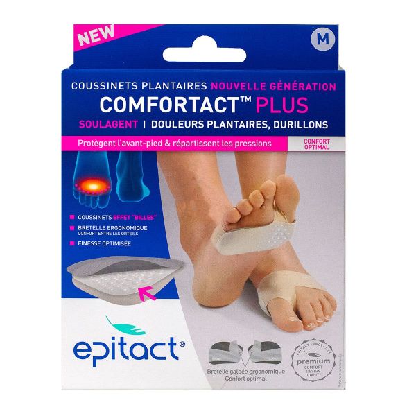 Comfortact Plus 2 coussinets plantaires taille M