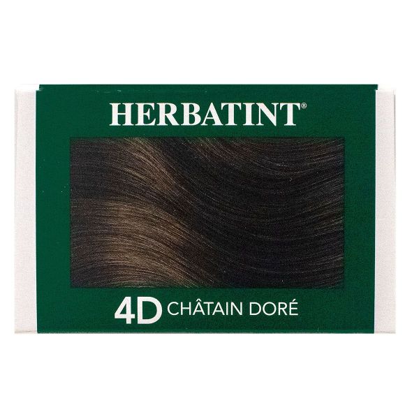 Soin colorant permanent 4D châtain doré 150ml