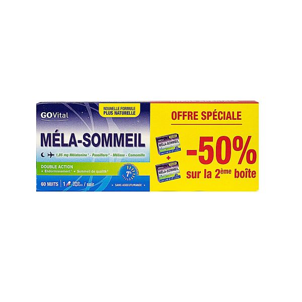 Méla-sommeil 2x30 gélules