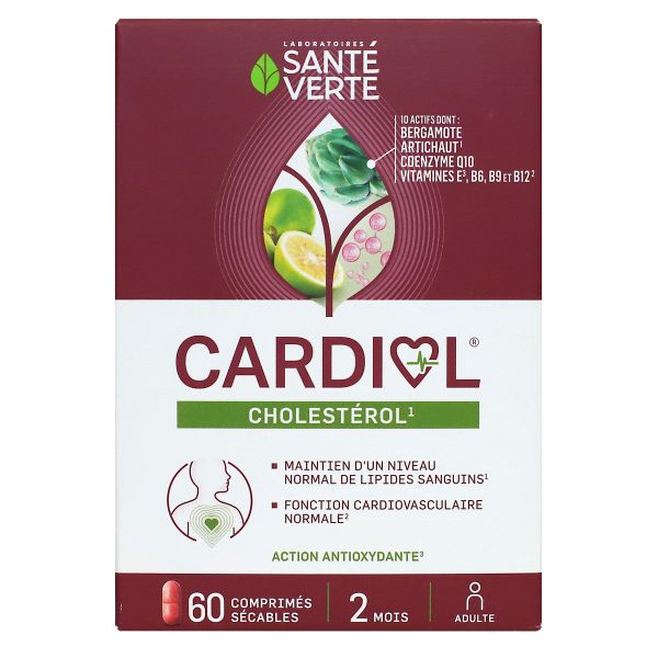 Cardiol cholesterol 60 comprimés