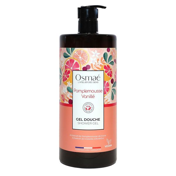 Gel douche pamplemousse vanillé 1 Litre