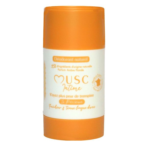 Déodorant naturel ambre florale 50g