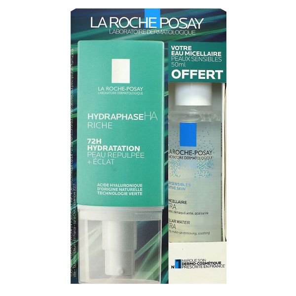 Coffret Hydraphase HA riche 50ml + eau micellaire 50ml