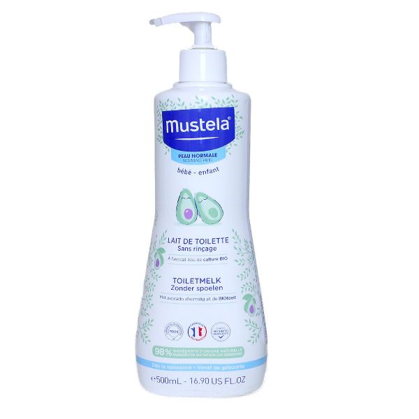 Lait de toilette sans rinçage peau normale 500ml