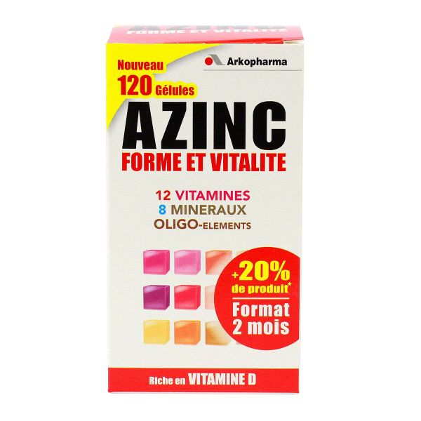 Forme & vitalité vitamine D 120 gélules