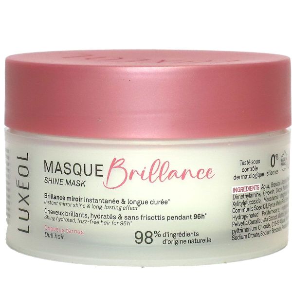 Brillance masque miroir cheveux ternes 200ml