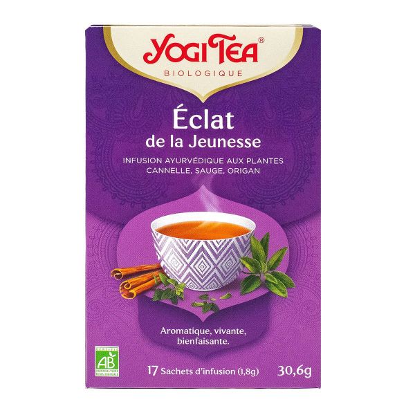 Eclat de jeunesse infusion Ayurvédique 17 infusettes