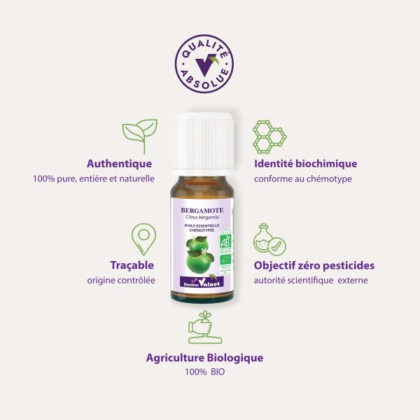 Huile essentielle bergamote 10ml