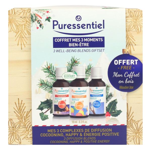 Coffret Mes 3 Moments bien-être Noël 2022 3x10ml