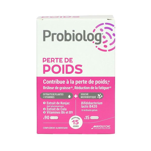 Probiolog perte de poids 105 gélules