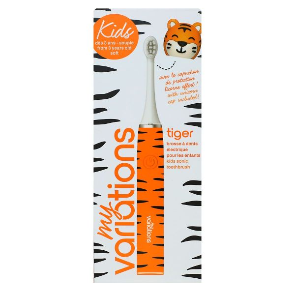 Kids brosse à dents électrique +3 ans Tigre