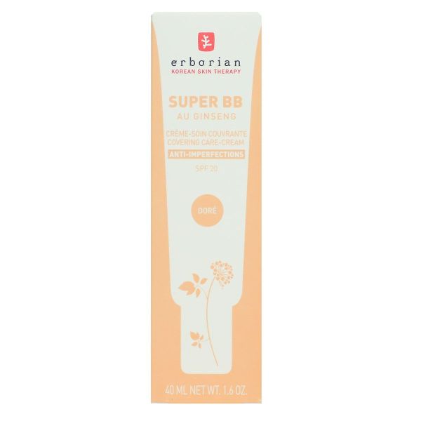 Super BB ginseng crème soin couvrant anti-imperfections SPF20 teinte dorée 40ml