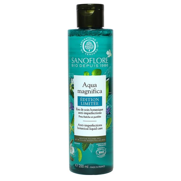 Aqua Magnifica eau de soin botanique anti-imperfections bio 200ml