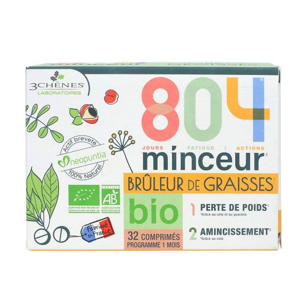 804 Minceur brûleur de graisses 32 comprimés