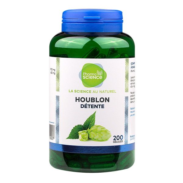 Gélules de houblon x200