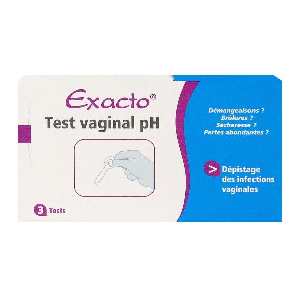 3 tests vaginaux pH