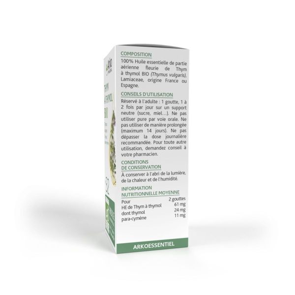 Huile essentielle n°32 thym à thymol 5ml