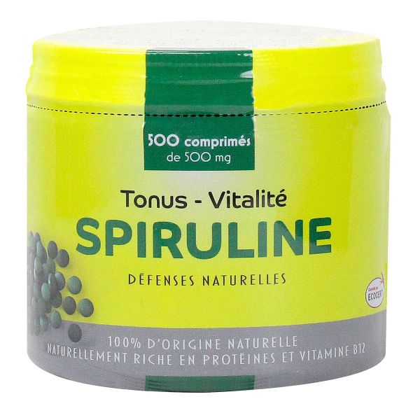 Spiruline tonus-vitalité 500 comprimés