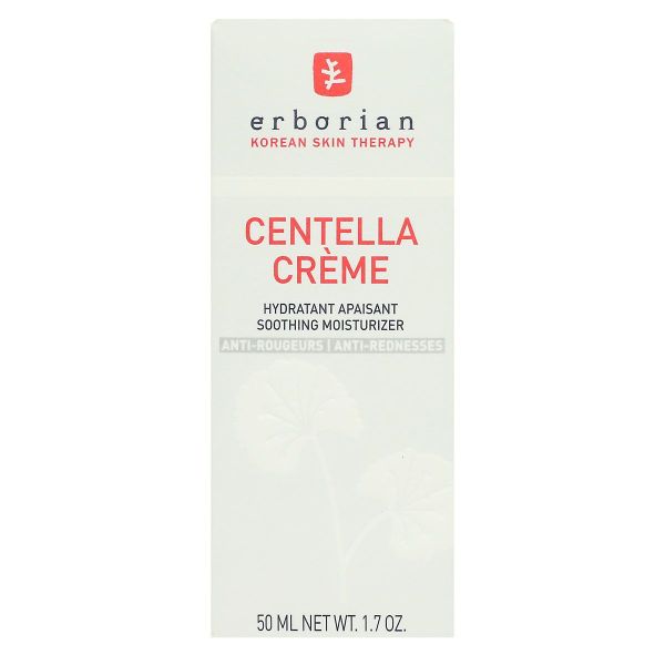 Centella crème hydratante apaisante anti-rougeurs 50ml