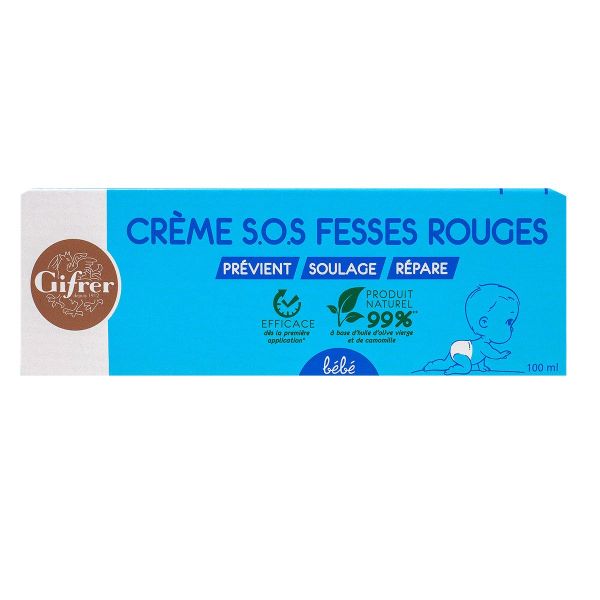 Crème SOS Fesses rouges 100ml