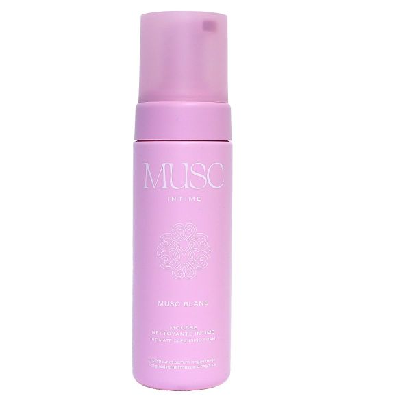 Musc blanc mousse nettoyante intime 150ml