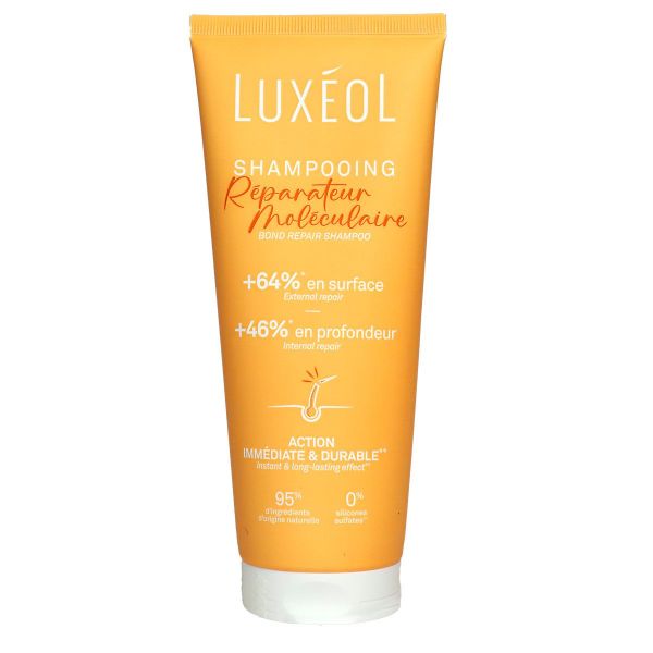 Réparateur moléculaire shampoing cheveux abimés 200ml