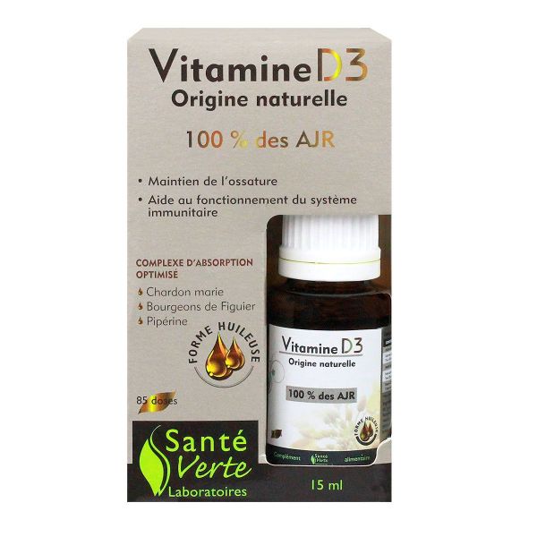Complexe vitamine D3 15ml