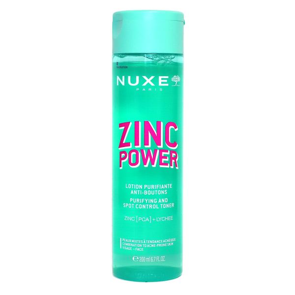 Zinc Power lotion purifiante anti-boutons 200ml