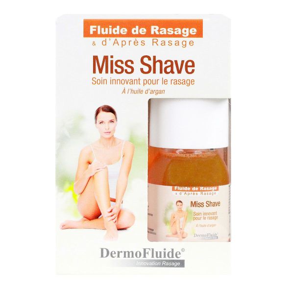 DermoFluide miss shave 2 en 1 Deterlub est un soin innovant pour le rasage et l'aprèsrasage