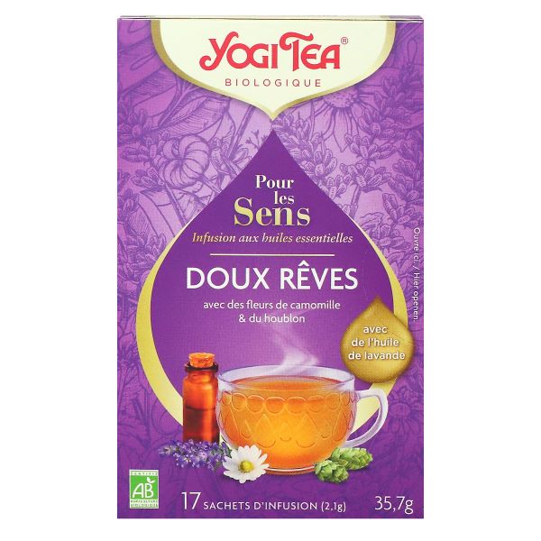 Pour les sens doux rêves bio infusion 17 sachets