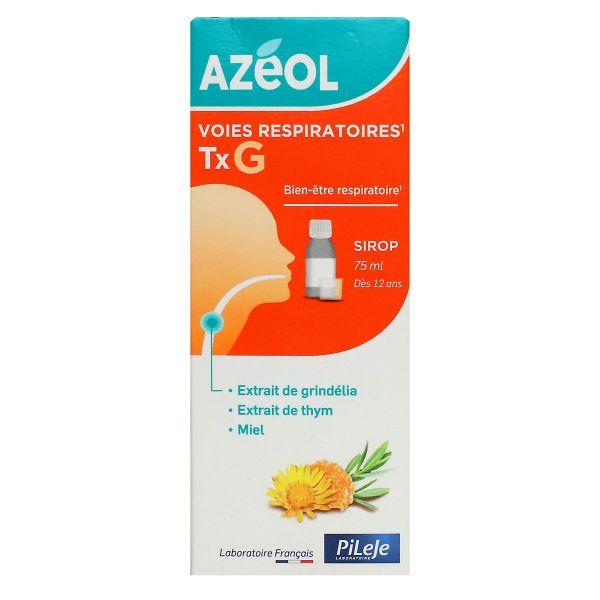 Azéol sirop bien-être respiratoire 75ml
