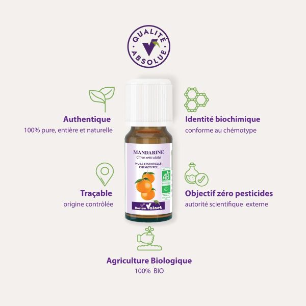Huile essentielle mandarine 10ml