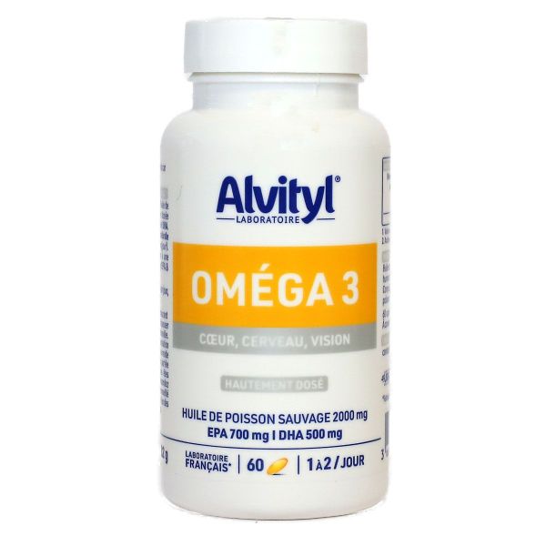 Omega 3 cœur cerveau vision 60 capsules
