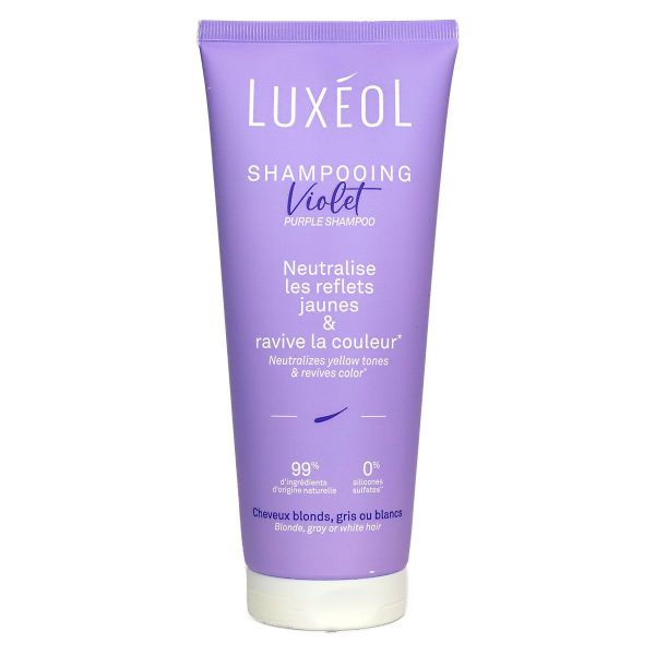 Shampoing Violet anti-reflets jaunes 200ml