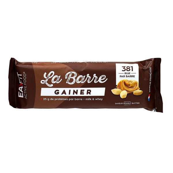 La barre Gainer saveur peanut butter 90g