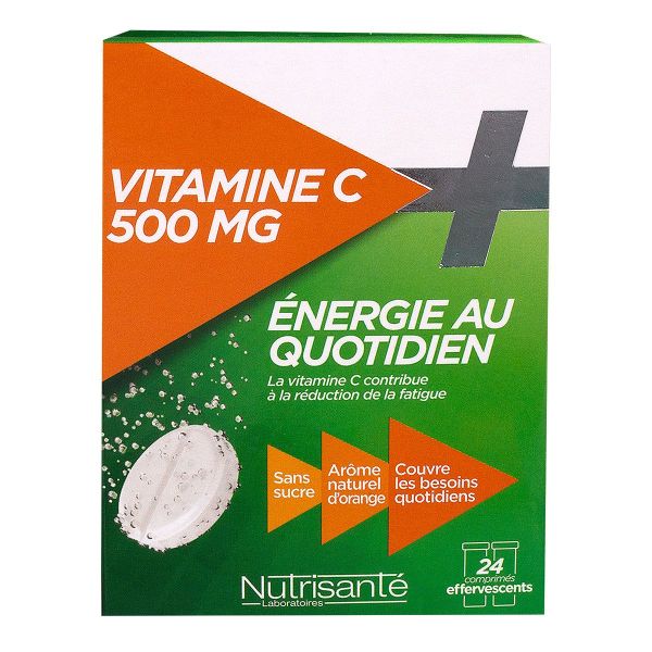 Vitamine C 500mg énergie au quotidien 24 comprimés