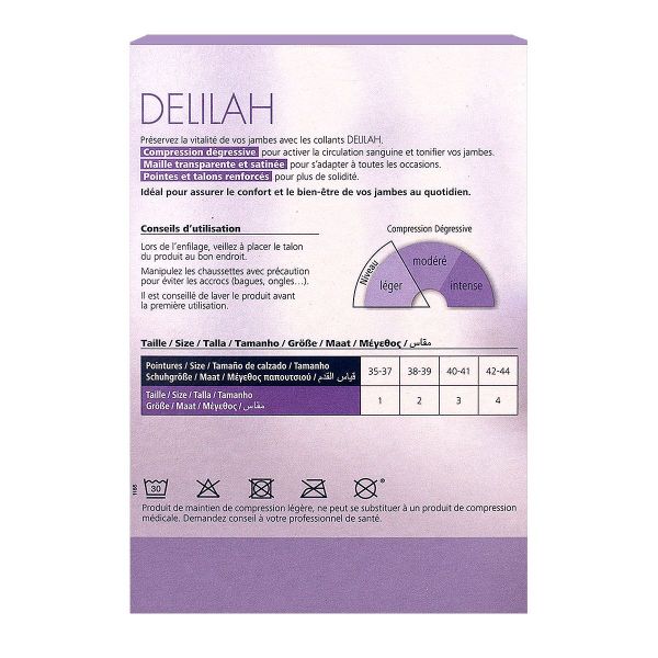 Delilah 70D chaussettes de maintien beige T3