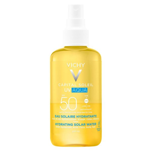 Capital Soleil eau protection solaire SPF50 200ml