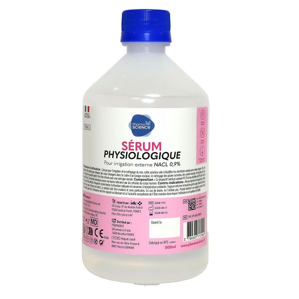 Serum physiologique 500ml